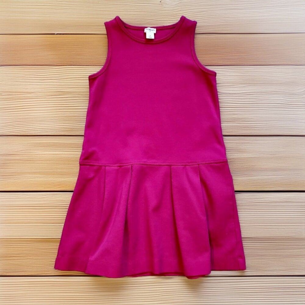 Crewcuts Pleated Pink Dress Size 8
